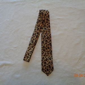 Leopard Print Tie